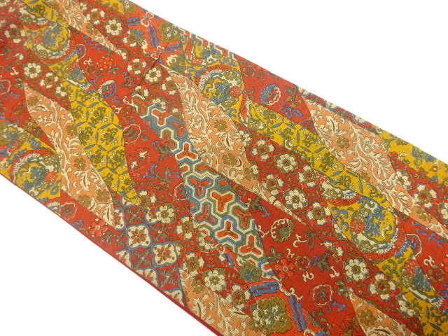 Japanese Kimono / Fukuro Obi Silk